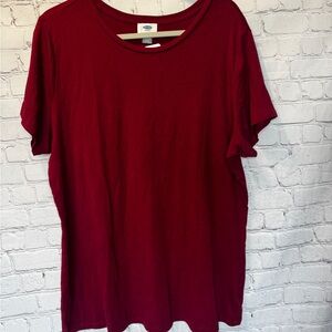 Old Navy Burgundy Top